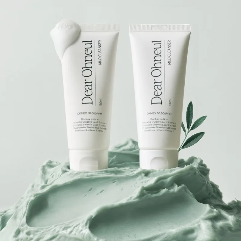 DEAR OHNEUL "Mud Cleanser" veido prausiklis 150 ml - 3