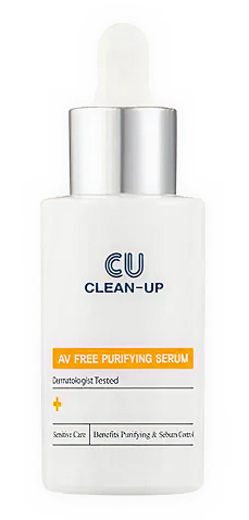 CUSKIN valomasis ir raminamasis veido serumas probleminei odai, 30 ml