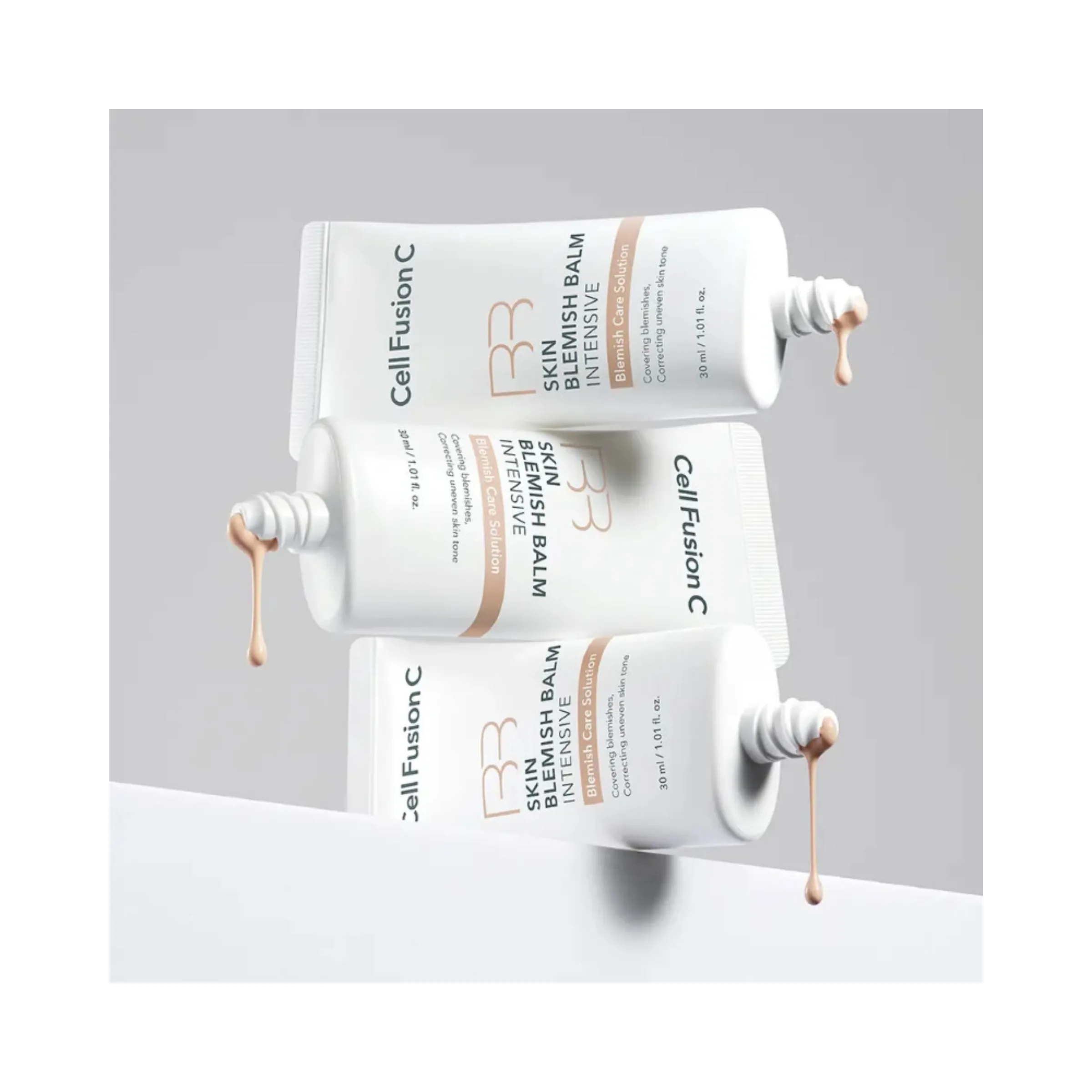 Cell Fusion C "Skin Blemish Balm Intensive" maskuojantis BB kremas 30 ml - 3