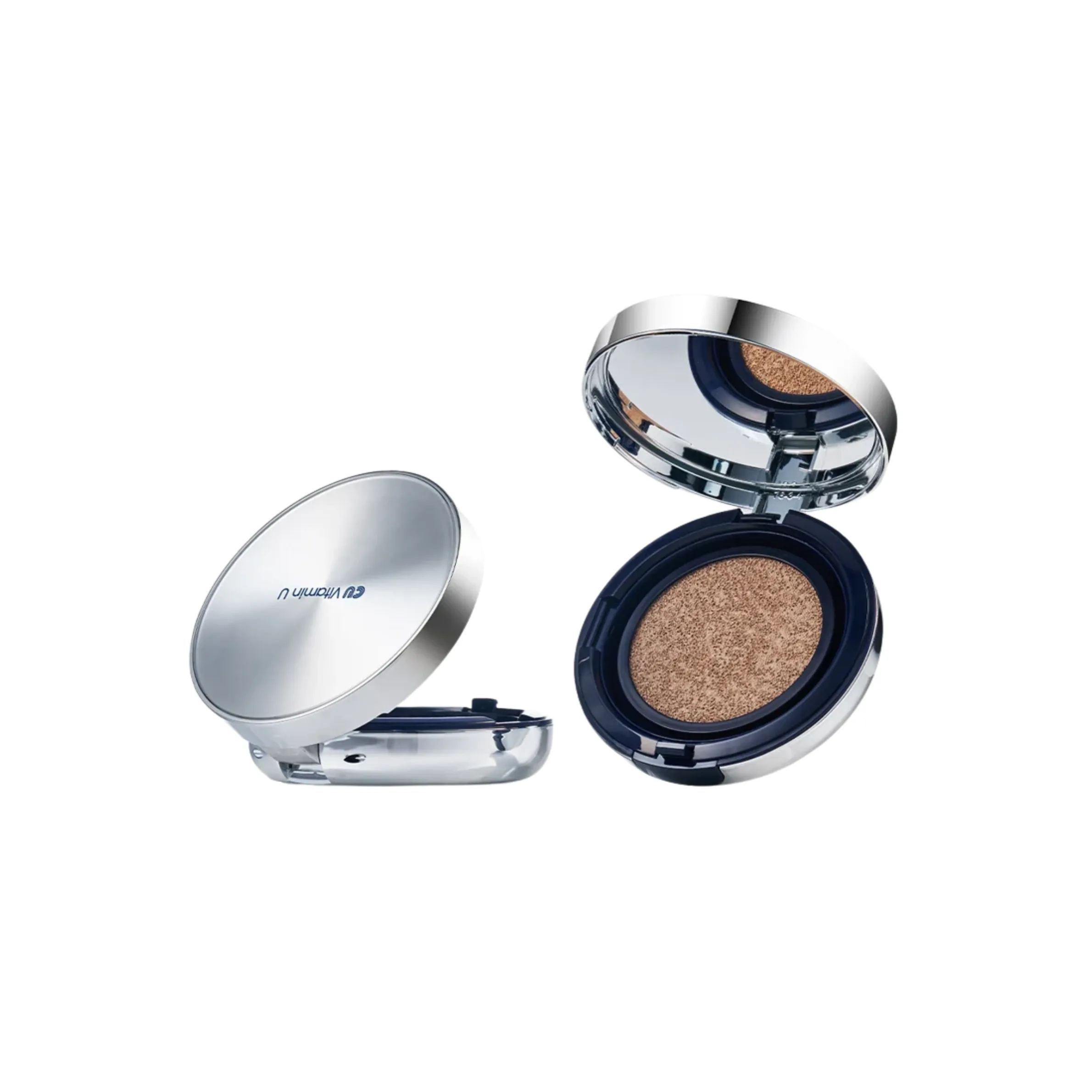 CUSKIN Vitamin U Coverfit Cushion SPF50+ PA++++ – makiažo pagrindas-kušonas su pusiau matiniu finišu, 15 g + 15 g