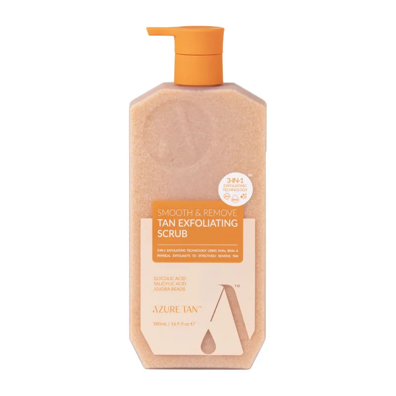 Azure Tan "Smooth and Remove Scrub" eksfolijuojantis šveitiklis 500ml