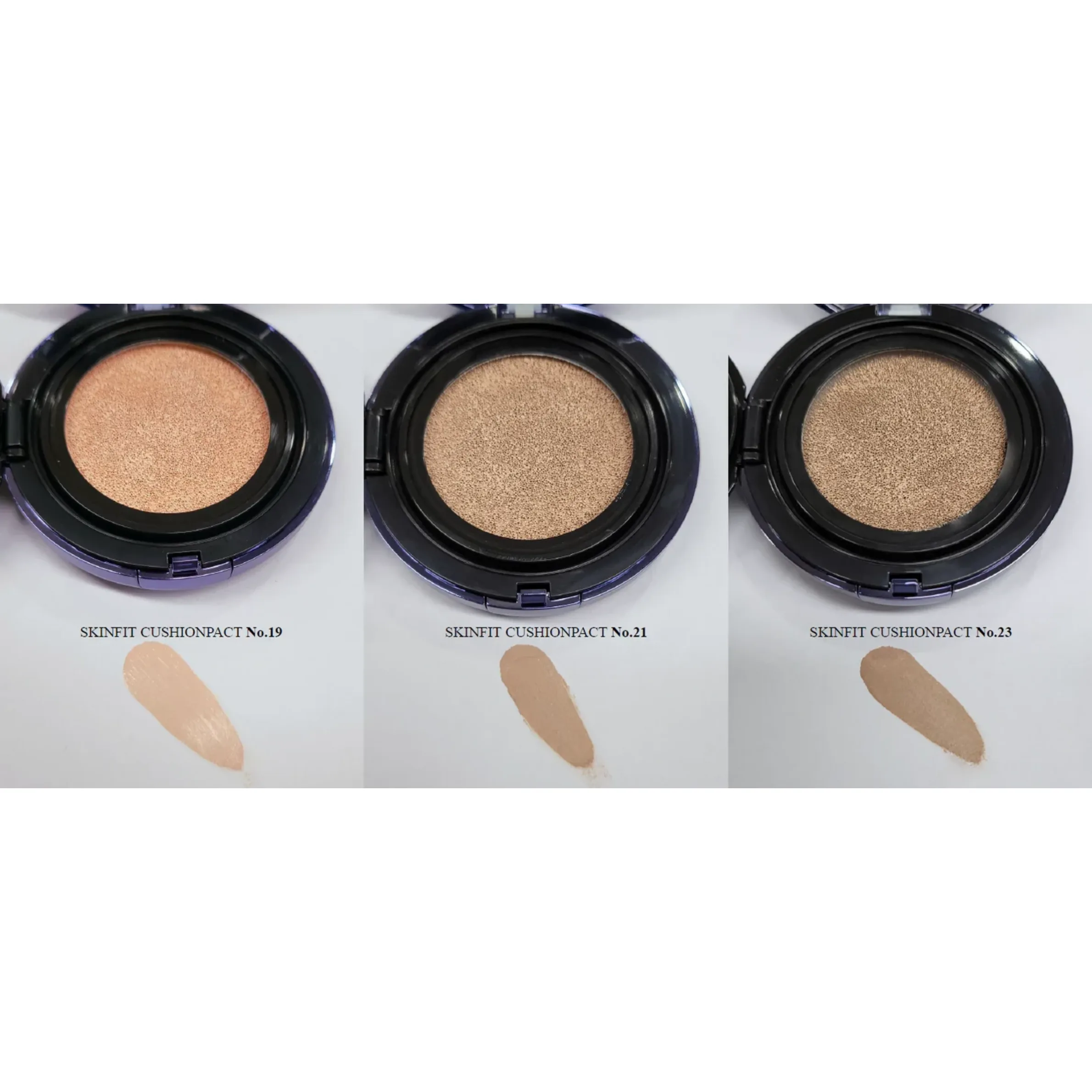 CUSKIN kušono makiažo pagrindas su keičiamu užpildu SPF50+ PA+++ 15 g + 15 g - 3
