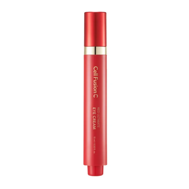 Cell Fusion C Red Ultimate Eye Cream paakių kremas su masažiniu antgaliu 15 ml