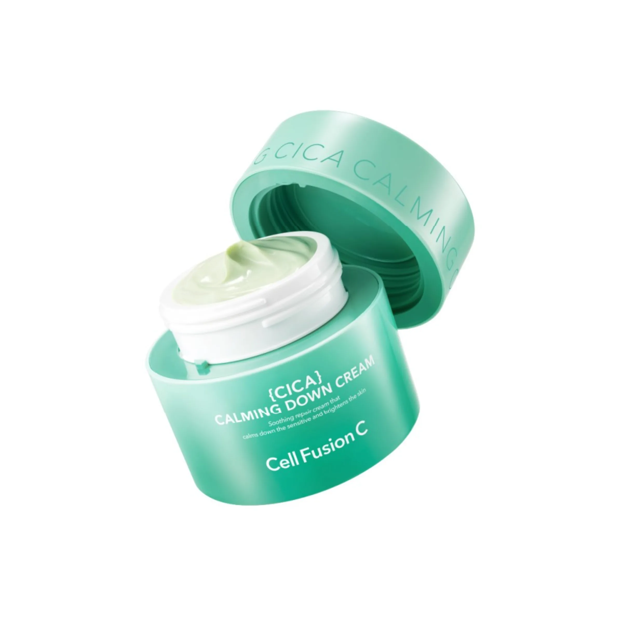 Cell Fusion C "Cica Calming Down Cream" raminamasis ir vėsinamasis veido kremas 50 ml - 2