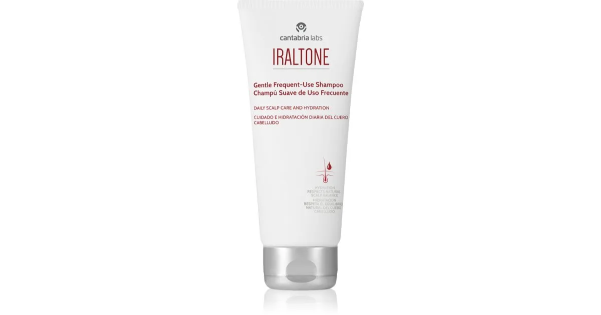 Cantabria Labs Iraltone Gentle Frequent Use Shampoo švelnus kasdienio naudojimo šampūnas 200 ml