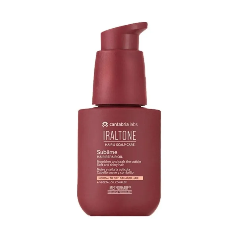 Cantabria Labs Iraltone Sublime Hair Oil atkuriamasis plaukų aliejus 50 ml