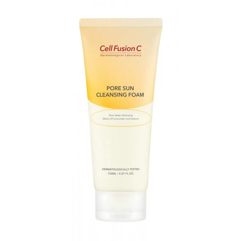 Cell Fusion C "Pore Sun Cleansing Foam" veido prausiklis 150 ml