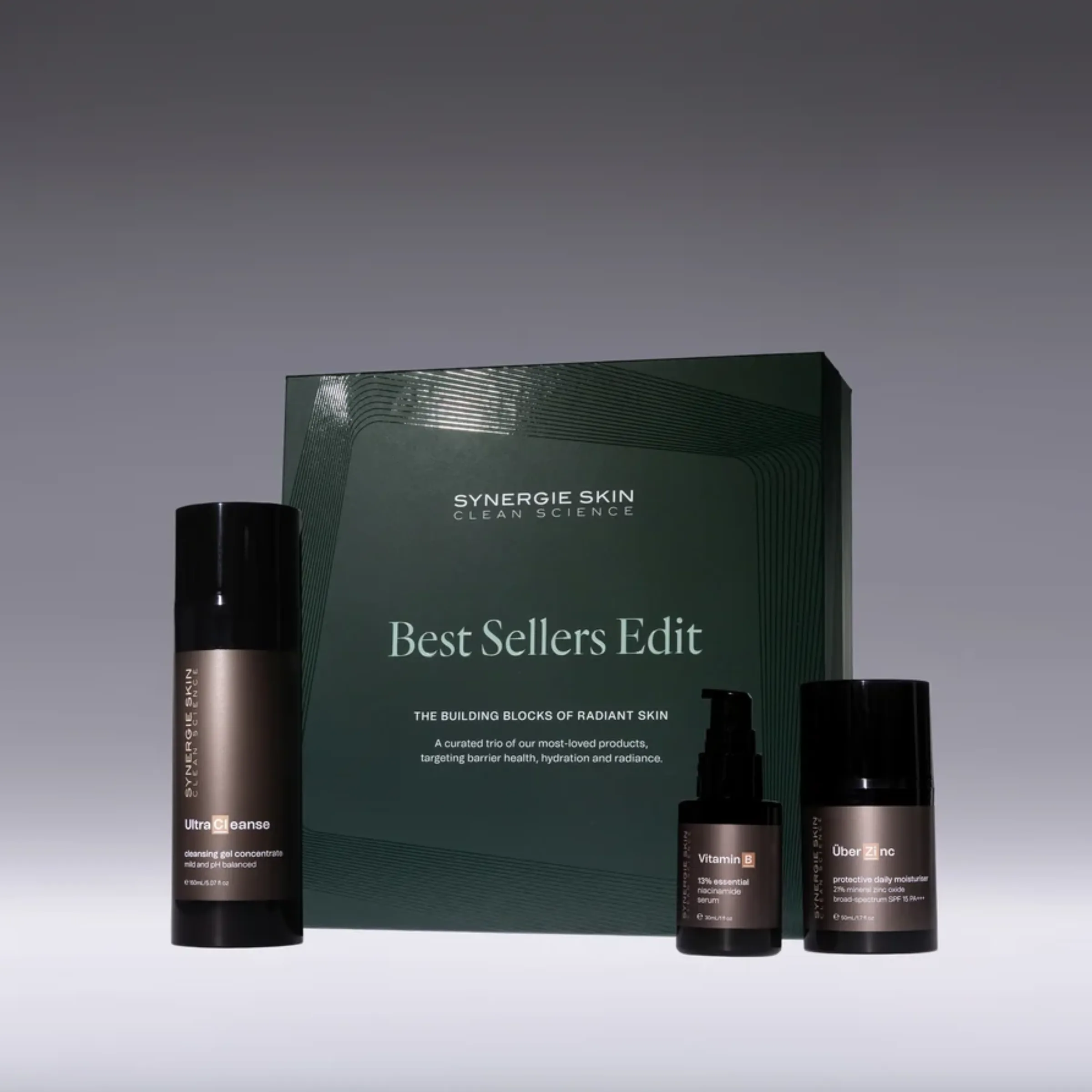 Synergie Skin Best Sellers Kit populiariausių odos priežiūros priemonių rinkinys
