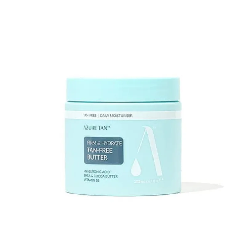 Azure Tan "Tan Free Firm & Hydrate Body Butter" stangrinantis ir drėkinantis kūno sviestas 200 ml