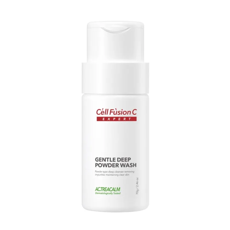 Cell Fusion C Expert Gentle Deep Powder Wash švelniai eksfolijuojantys milteliai riebiai odai 70 g