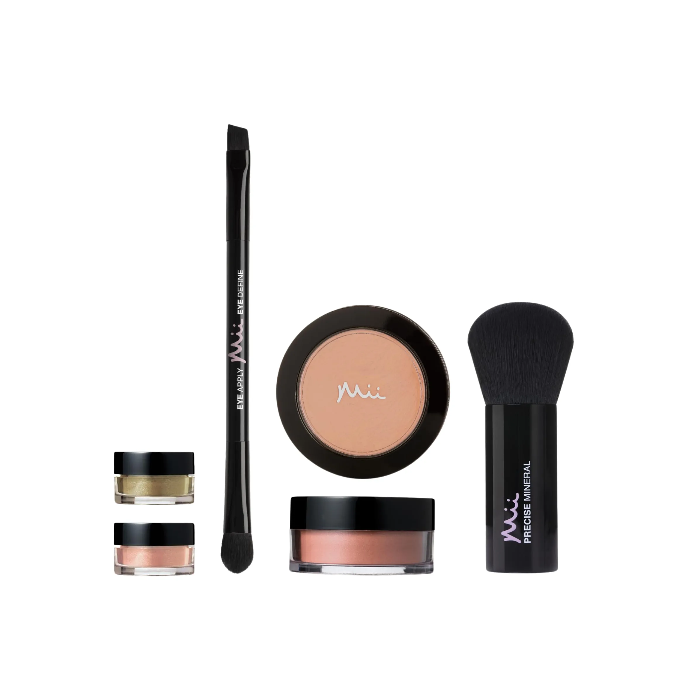MII Cosmetics Minerals Beautiful Basic 6 mineralinių produktų rinkinys  - 3