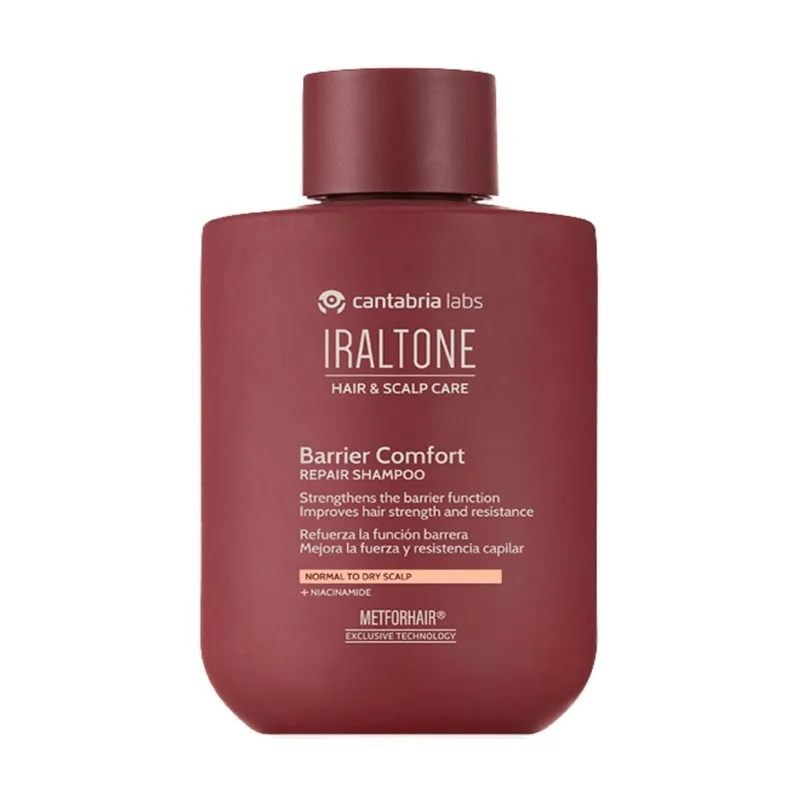 Cantabria Labs Iraltone Barrier Comfort Shampoo apsauginis ir raminamasis galvos odos šampūnas 250 ml