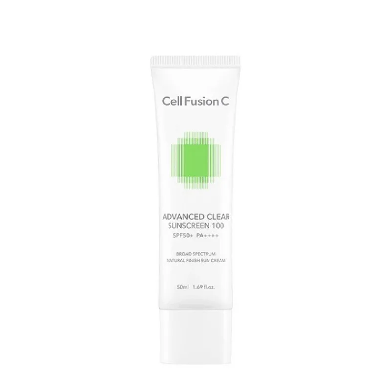 Cell Fusion C „Advanced Clear Sunscreen 100 SPF 50+/PA++++" apsauginis kremas nuo saulės riebiai ir mišriai odai 50 ml
