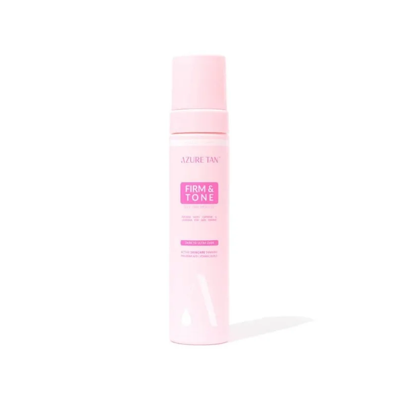 Azure Tan "Firm & Tone Dark to Ultra Dark" greito poveikio savaiminio įdegio putos 200 ml