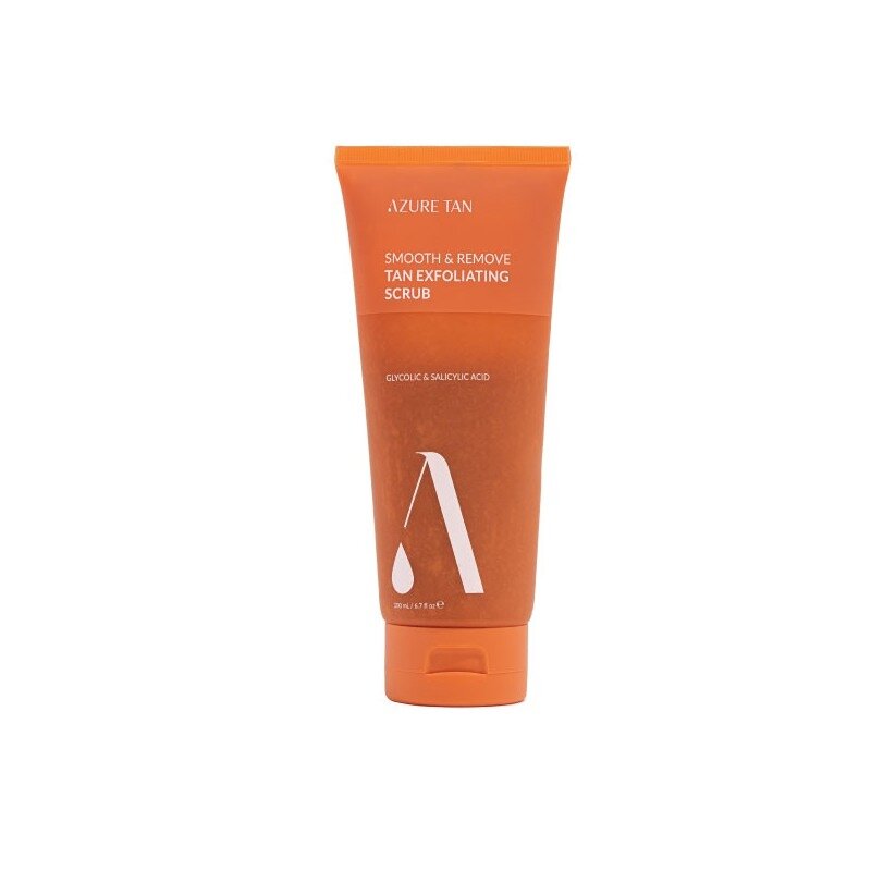 Azure Tan "Smooth and Remove Tan Exfoliating Scrub" eksfolijuojantis kūno šveitiklis 200 ml