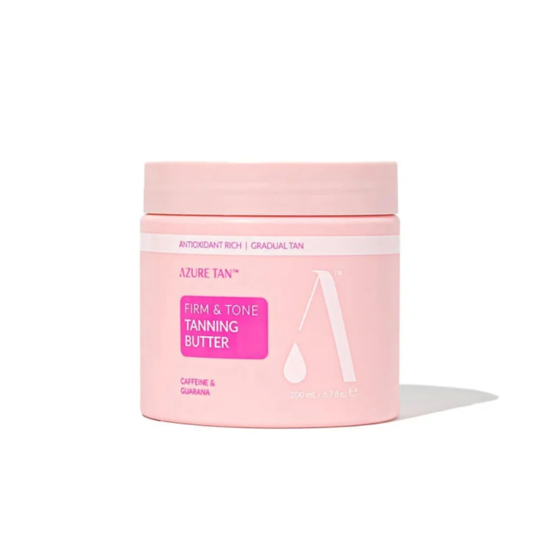 Azure Tan "Firm & Tone Tannig Butter" stangrinantis savaiminio įdegio kūno sviestas 200 ml