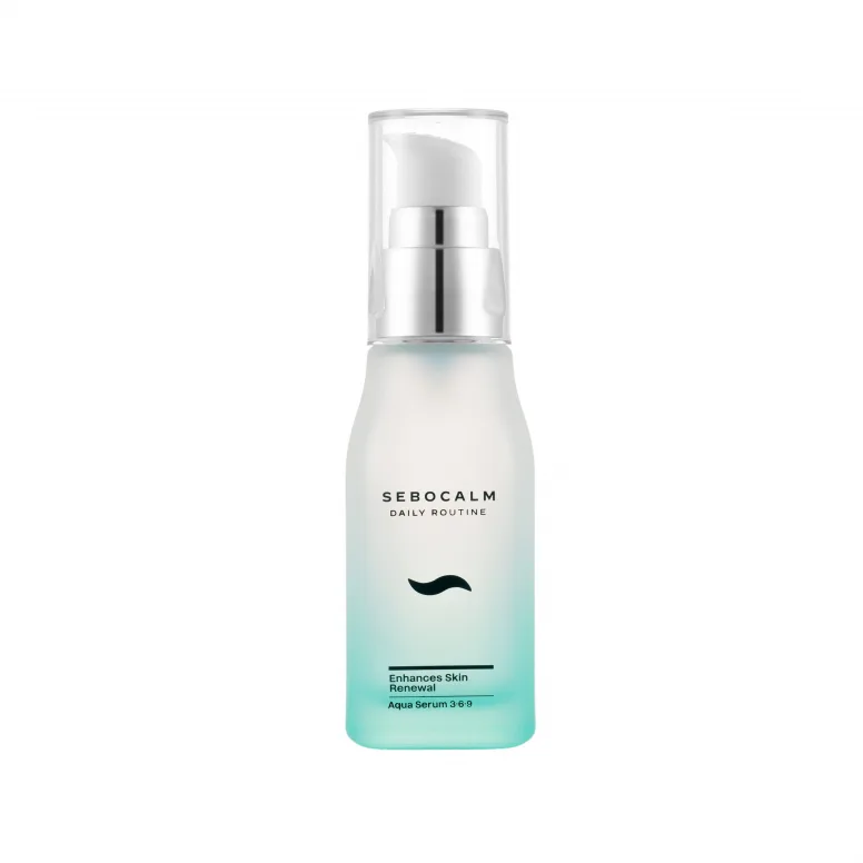 Sebocalm drėkinamasis serumas "Aqua Serum 369" 40 ml