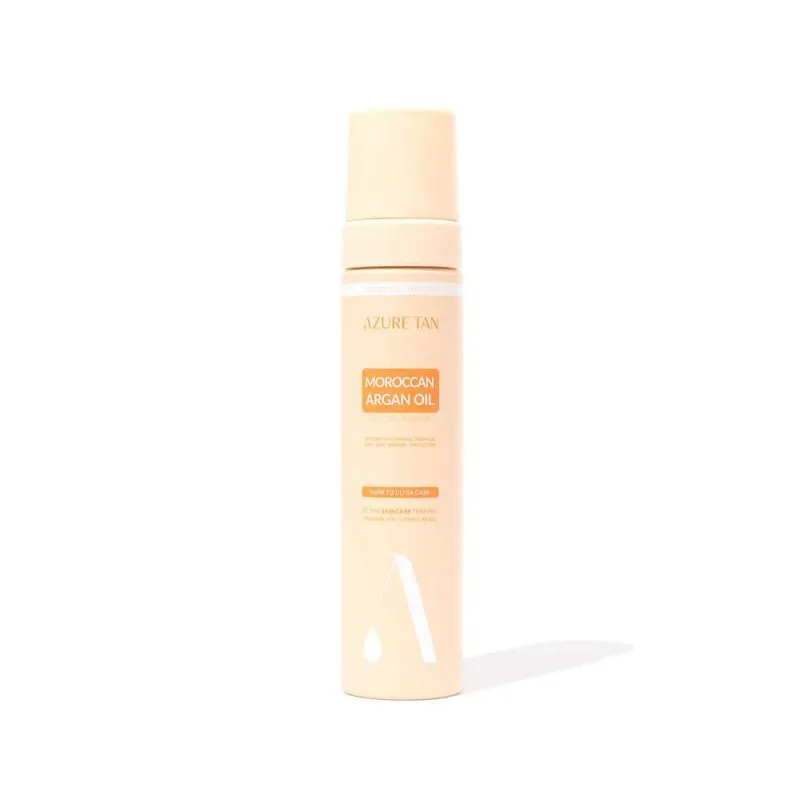 Azure Tan "Argan Oil Dark to Ultra Dark" greito poveikio savaiminio įdegio putos su arganų aliejumi 200 ml