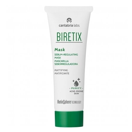 Biretix sebumą reguliuojanti veido kaukė 25 ml