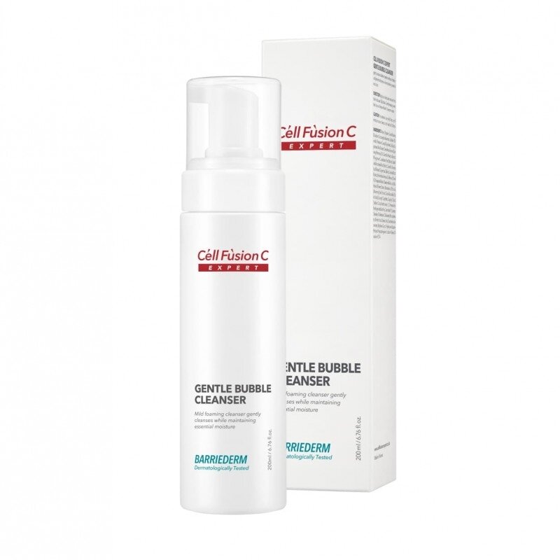 Cell Fusion C Expert Prausimosi putos „Gentle Bubble Cleanser“ 200 ml