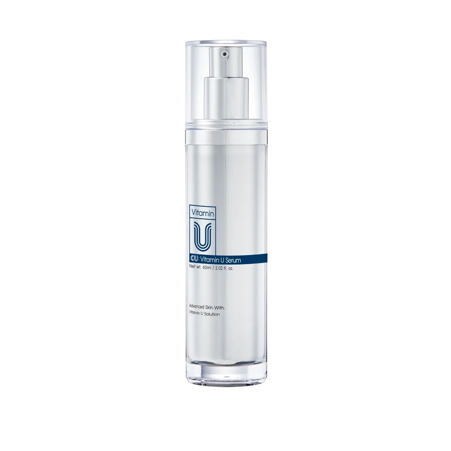CUSKIN šviesinantis ir raukšles mažinantis veido serumas su vitaminu U 60 ml