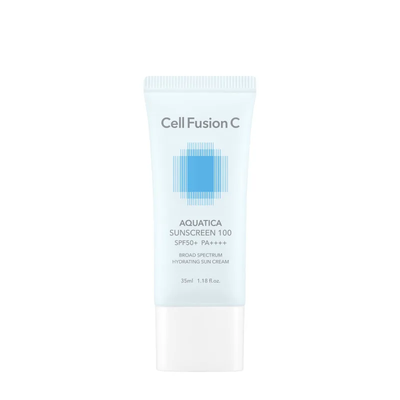 Cell Fusion C Aquatica Sunscreen 100 SPF50+ PA++++ apsauginis kremas nuo saulės 35 ml