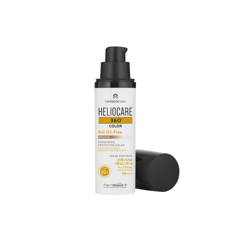 Heliocare 360 Oil-Free apsauginis gelis SPF50+ 50 ml (Bronze)