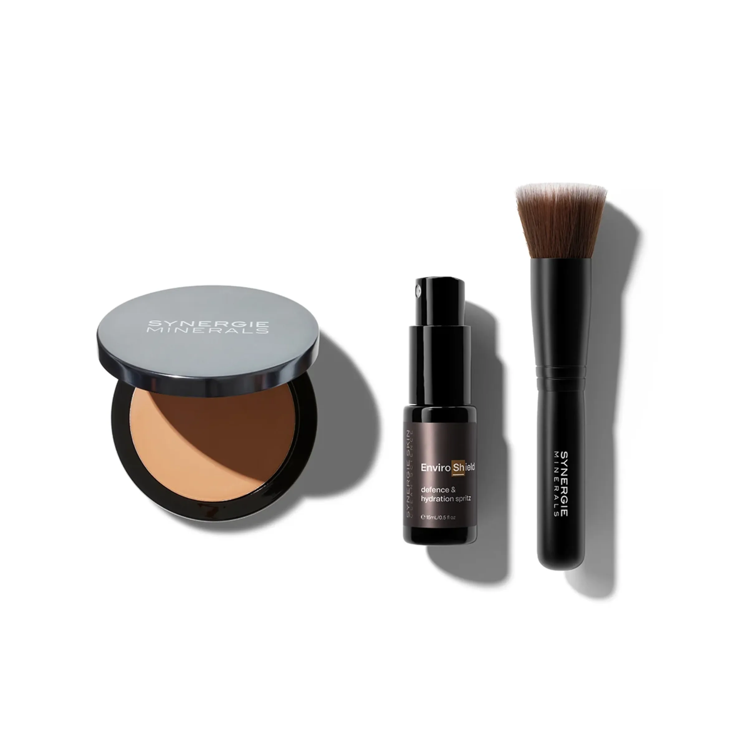 Synergie Skin presuotos mineralinės pudros rinkinys