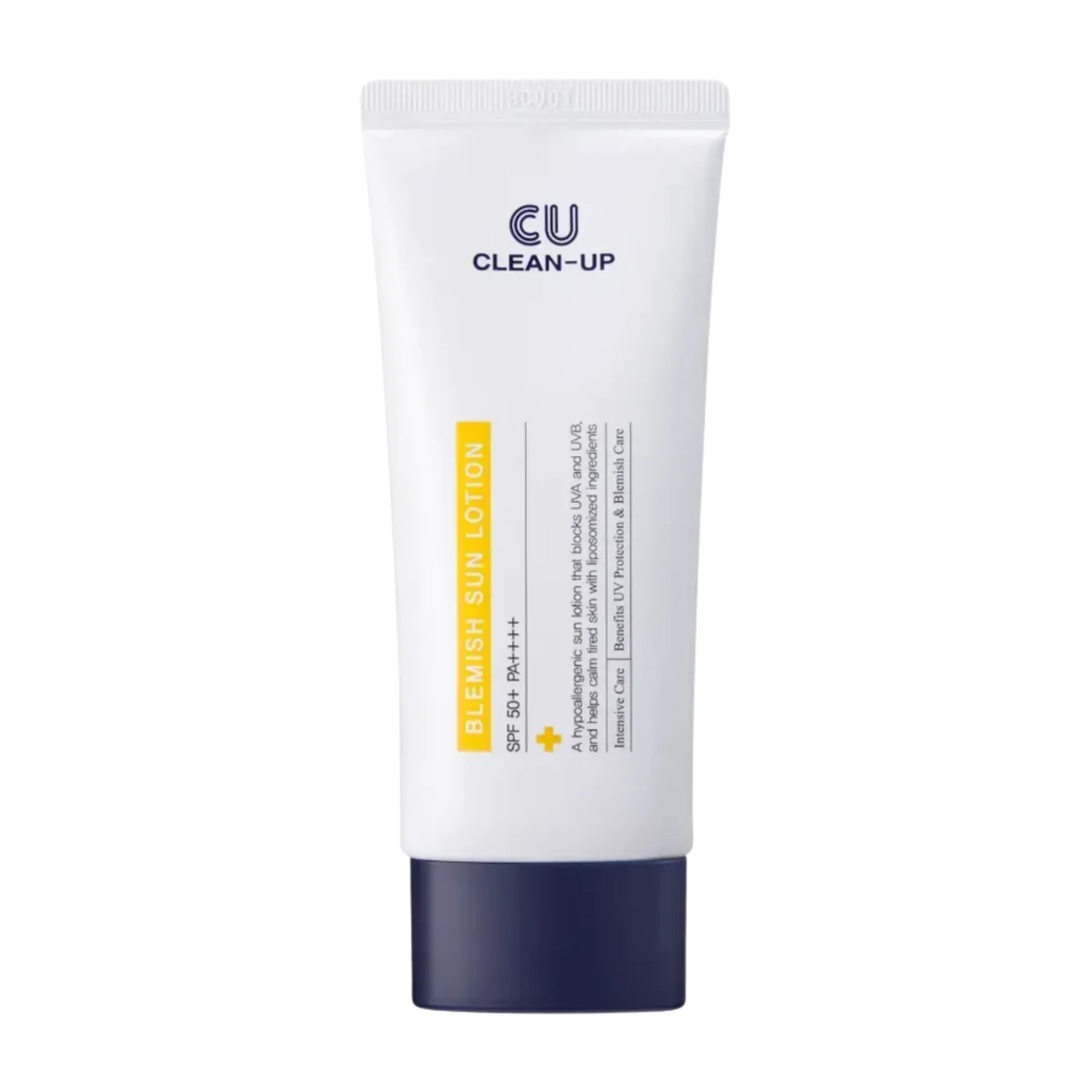 CUSKIN Clean Up Blemish losjonas nuo saulės SPF 50+ PA++++ 60 ml
