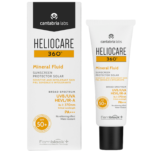 Heliocare 360 fluidinis veido kremas SPF50+ 50ml