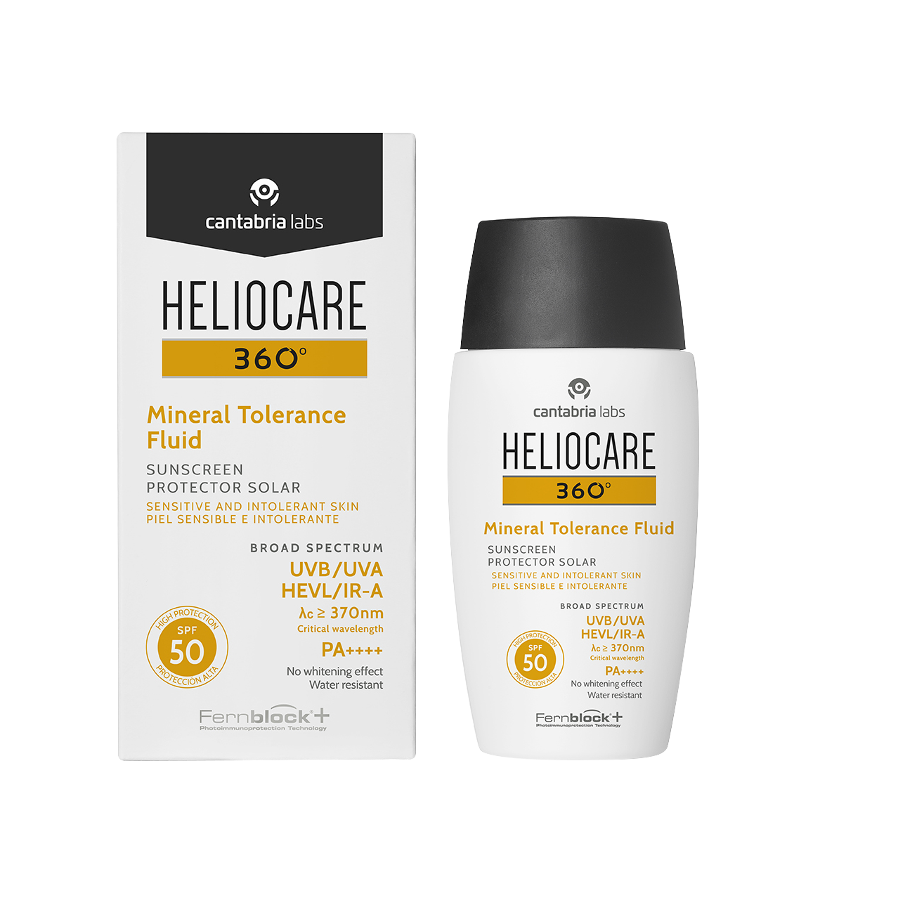 Heliocare 360 Mineral Tolerance fluidas SPF50 50 ml