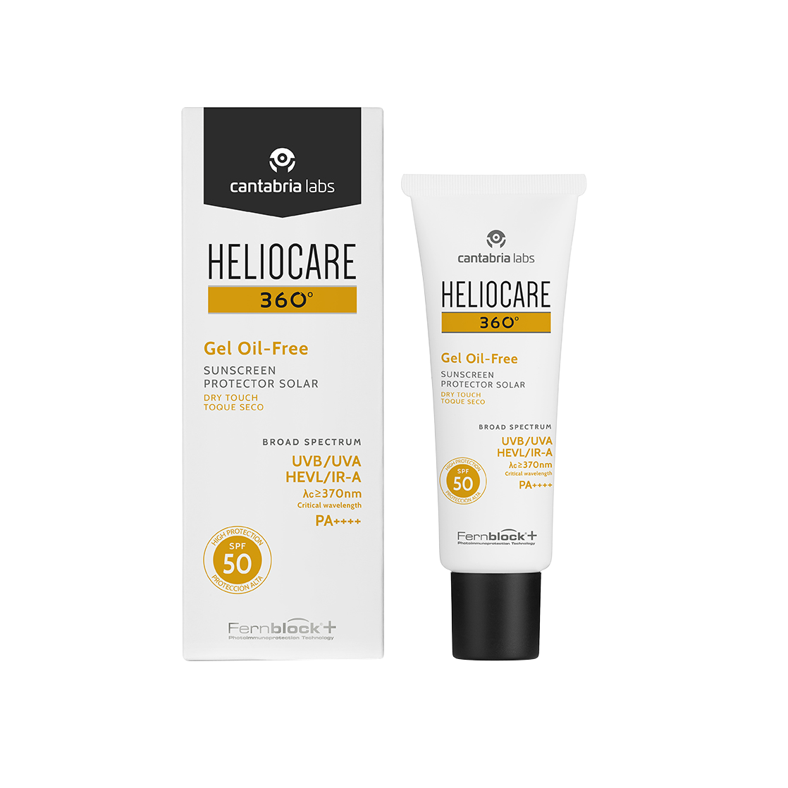 Heliocare 360 Oil-Free apsauginis gelis nuo saulės SPF50 50 ml