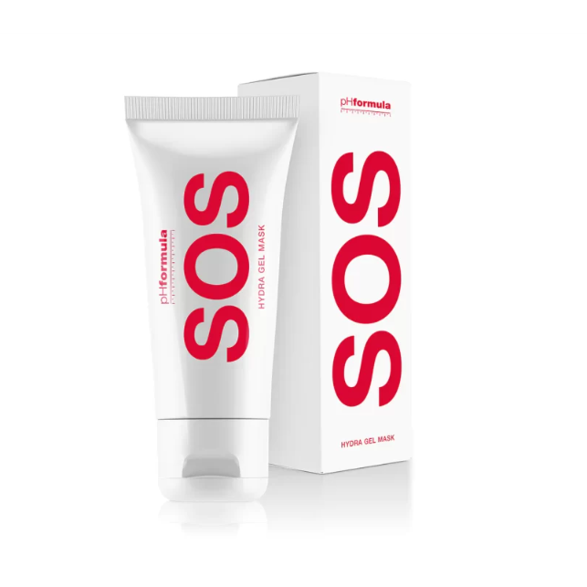 pH Formula SOS Hydra drėkinamoji želė kaukė 50 ml