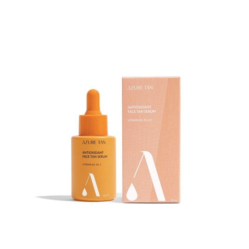 Azure Tan "Antioxidant Tan Serum" veido serumas su antioksidantais ir savaiminio įdegio efektu 30 ml