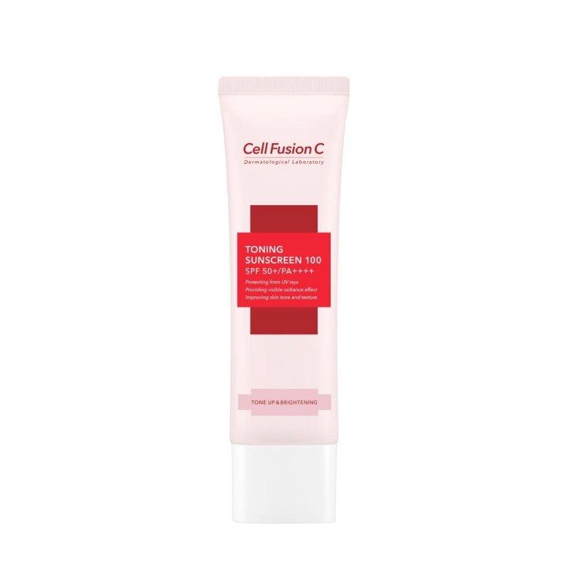 Cell Fusion C „Toning Sunscreen SPF50+/PA++++“ skaistinanti apsauga nuo saulės 50 ml